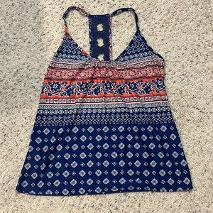Patterned tank top